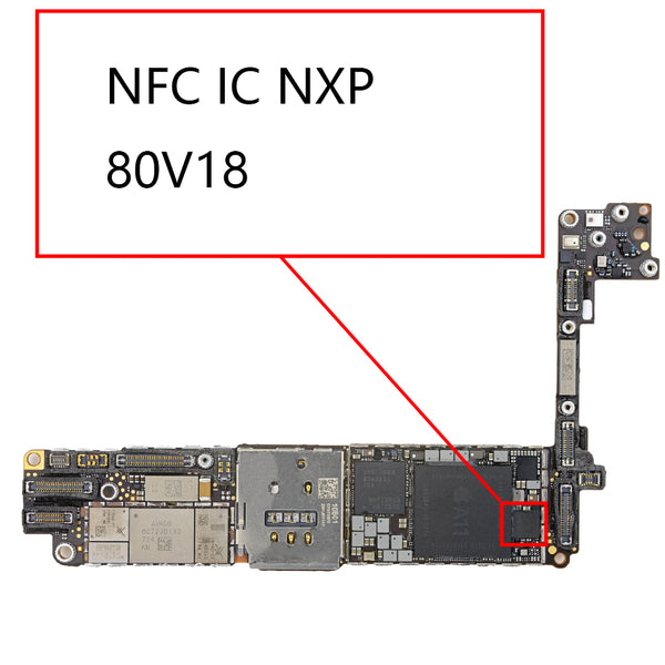 OEM iPhone 8 8Plus NFC Controller IC 80V18 | myFixParts.com