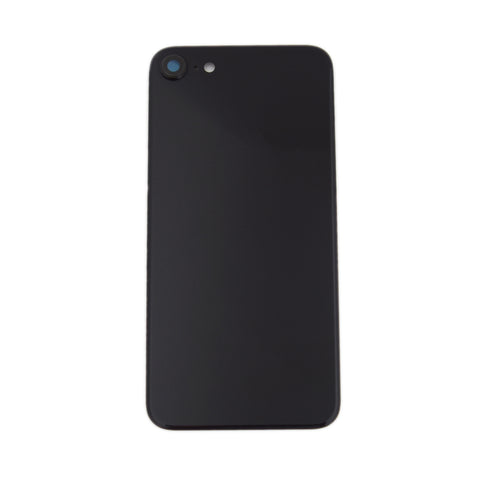 OEM Back Glass Cover with Camera Lens for iPhone 8 -Black