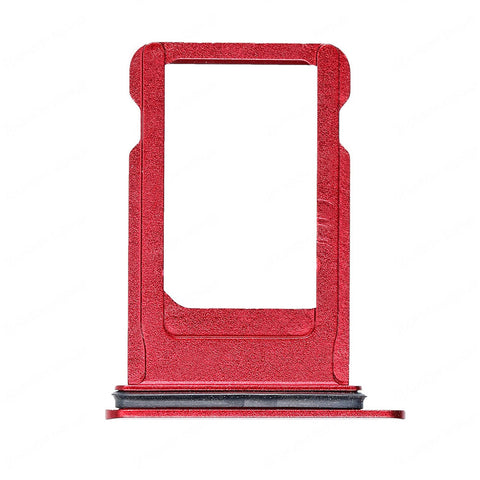 OEM SIM Tray with Rubber Ring for iPhone 8 -Red