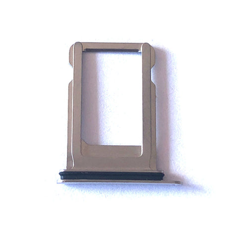 OEM SIM Tray with Rubber Ring for iPhone X -Silver