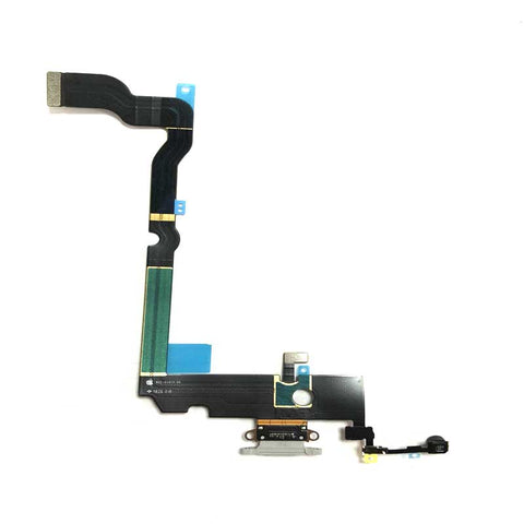 \iPhone XS Max Charging Port Flex Cable White | myFixParts.com