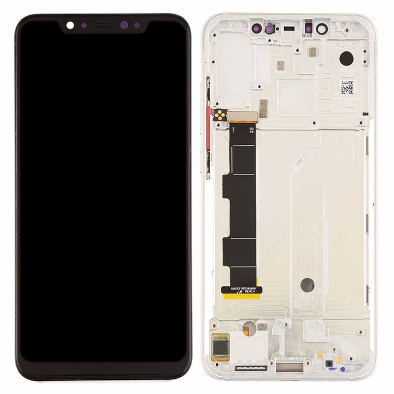 Xiaomi Mi 8 Screen Assembly with Frame Silver | myFixParts.com