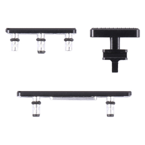 Power Button + Volume Button for OnePlus 6 - Glossy Black