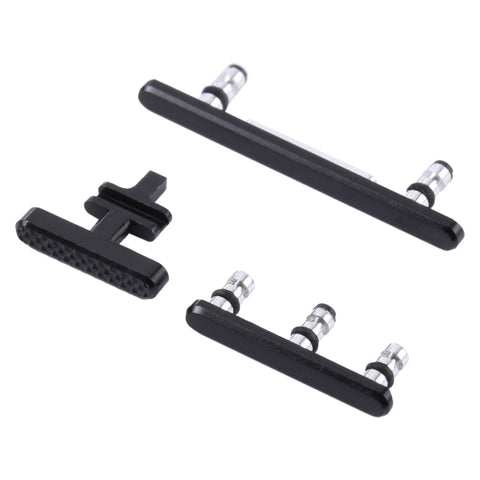 Power Button + Volume Button for OnePlus 6 - Glossy Black