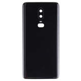 For OnePlus 6 Battery Back Cover with Camera Lens - Glossy Black
