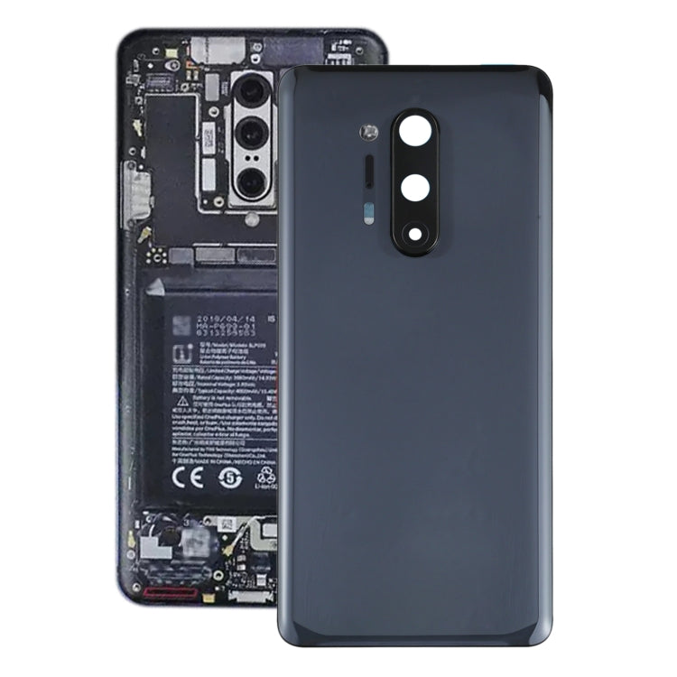 For OnePlus 8 Pro Battery Back Cover with Camera Lens