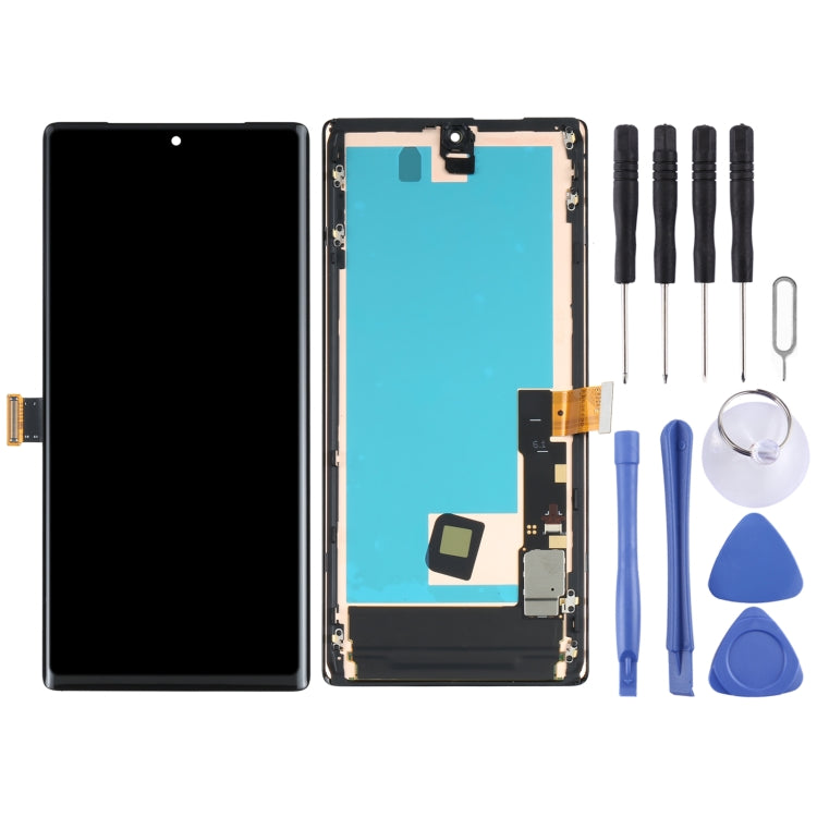 LCD Screen Digitizer Assembly with Bezel for Google Pixel 6 Pro