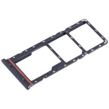For Infinix Hot 10i X659B SIM Card Tray - Black