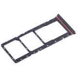 For Infinix Hot 10i X659B SIM Card Tray - Black