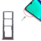 For Infinix Hot 10i X659B SIM Card Tray - Black