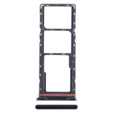 For Infinix Hot 10i X659B SIM Card Tray - Black