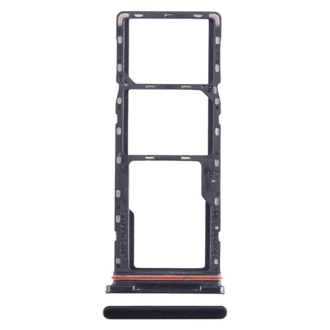 For Infinix Hot 10i X659B SIM Card Tray - Black