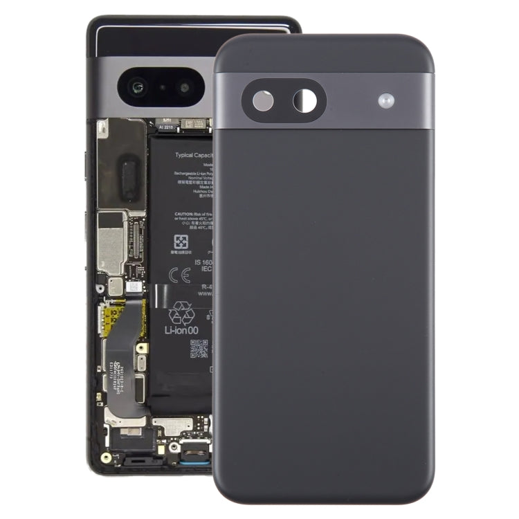 For Google Pixel 8a Back Battery Cover with Camera Lens