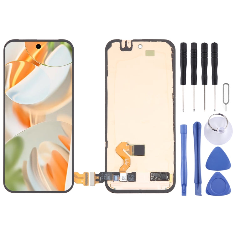 For Google Pixel 9 Pro LCD Screen Digitizer Assembly with Bezel