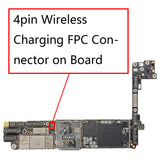 OEM 4pin Wireless Charging FPC Connector on Board for iPhone 8 8Plus