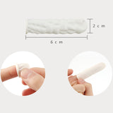 100pcs Disposable Anti Static Off Rubber Finger Cots Gloves
