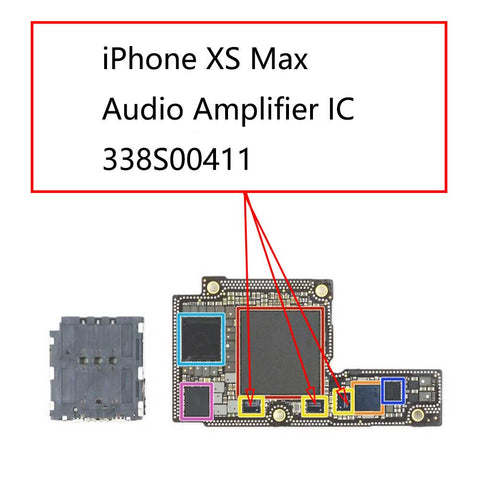 iPhone XS Max Audio IC 338S00411 | myFixParts.com