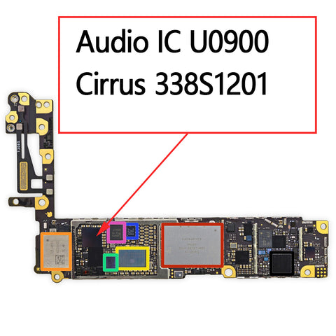 OEM Audio IC U0900 Cirrus 338S1201 for iPhone 6 6P
