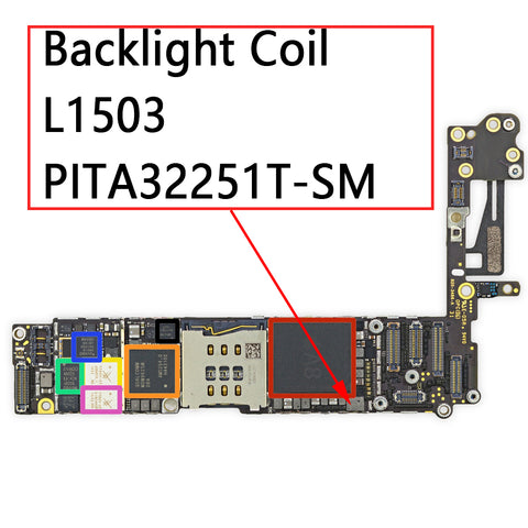 OEM Backlight Coil IC L1503 PITA32251T-SM for iPhone 6 6P