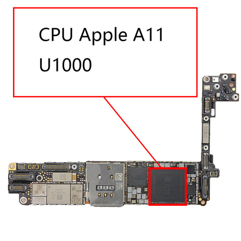 OEM CPU A11 Cover U1000 for iPhone 8