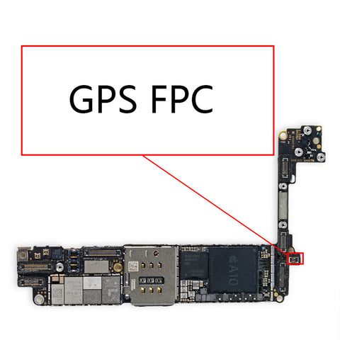 OEM FPC Connector on GPS Flex for iPhone 7