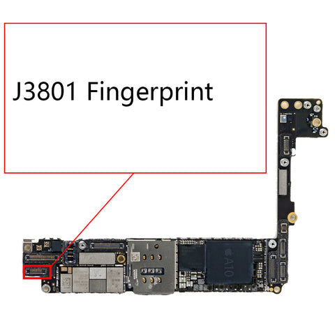 OEM J3801 24pin Home Button FPC Connector for iPhone 7 Plus