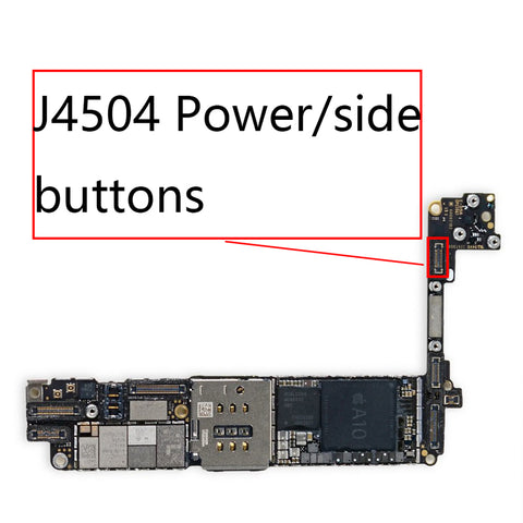 OEM J4504 14pin Power Button FPC Connector for iPhone 7