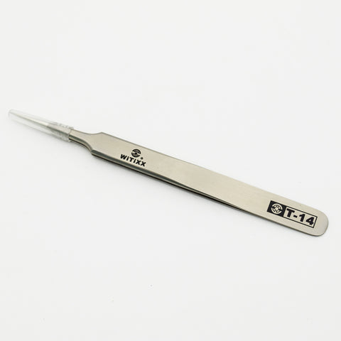 Precision Stainless Steel Tweezers Standard WT-14