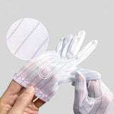 Anti-Static Non-Slip Double-Sided Gloves for Electronic Work -10 Pairs