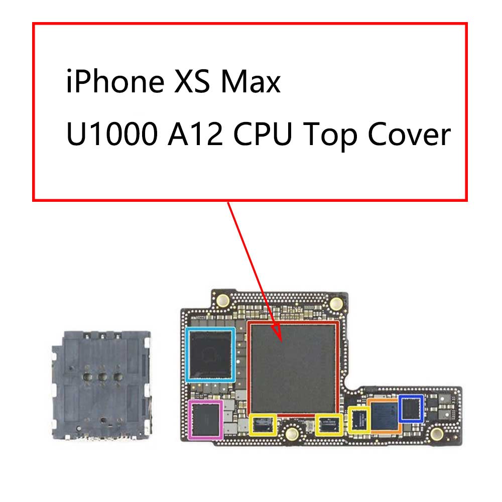 iPhone XS Max U1000 A12 CPU Top Cover | myFixParts.com