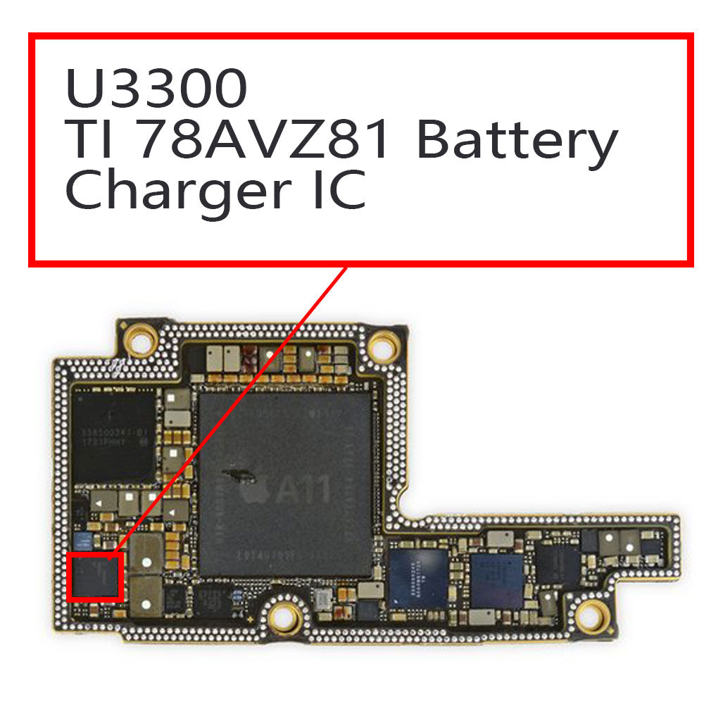 OEM U3300 TI 78AVZ81 Battery Charging IC for iPhone X