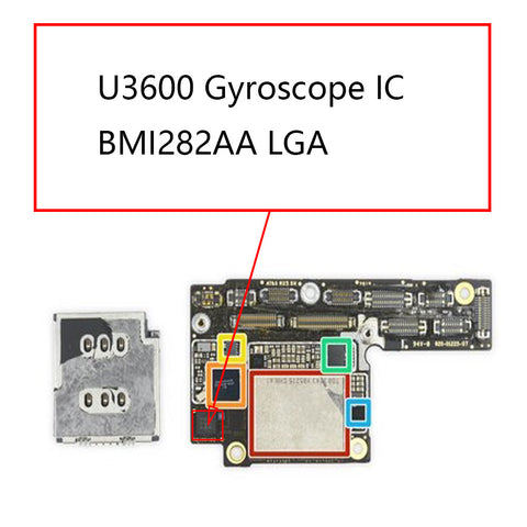 iPhone XS XS Max U3600 Gyroscope IC BMI282AA | myFixParts.com