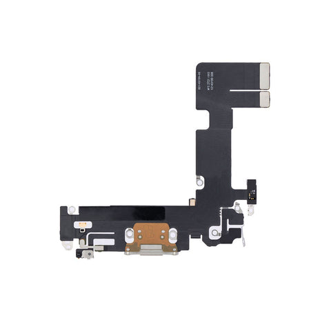Dock Charging Port Flex Cable for iPhone 13 White | myFixParts.com