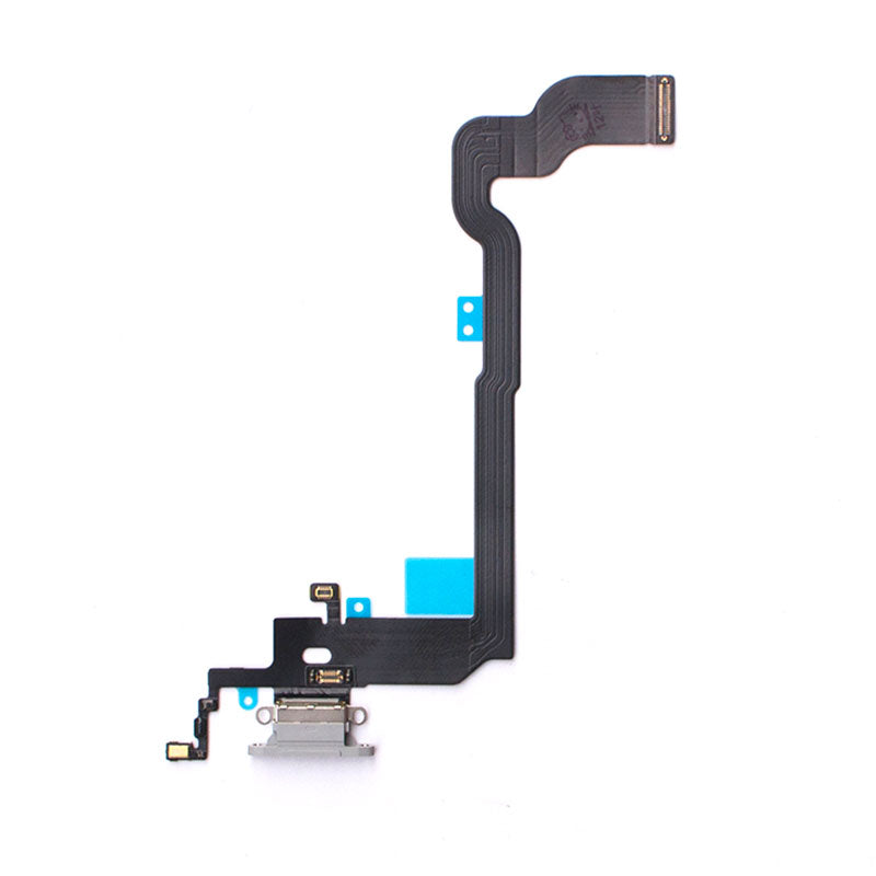 OEM Dock Charging Flex Cable with Tools for iPhone X -Silver