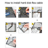 How to replace Hard Disk Flex 821-0814-A for Apple Macbook Pro 13" A1278 | myFixParts.com
