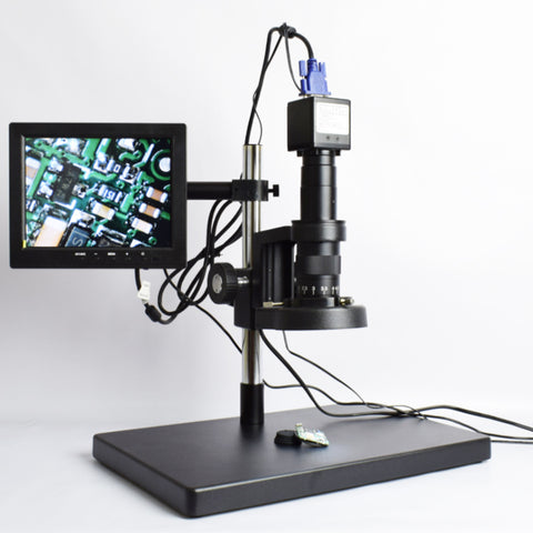 2 Megapixel VGA Camera USB Microscope with 6" Display