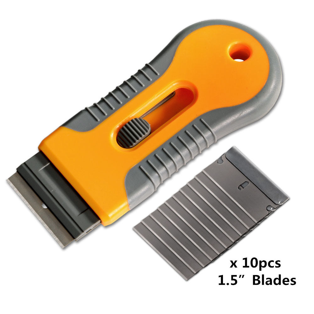 Glue Remover Scraper with 10pcs Blades