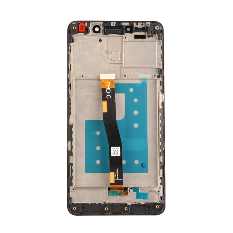 OEM LCD Screen and Digitizer Assembly with Frame for Huawei Honor 6X -Black