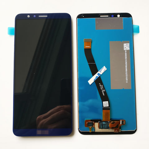 OEM LCD Screen with Digitizer Assembly for Huawei Honor 7X -Blue