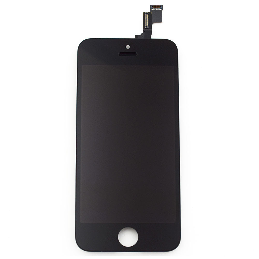 OEM LCD Screen and Digitizer Assembly with Bezel for iPhone 5S -Black