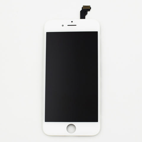 OEM LCD Screen and Digitizer Assembly with Bezel for iPhone 6 -White