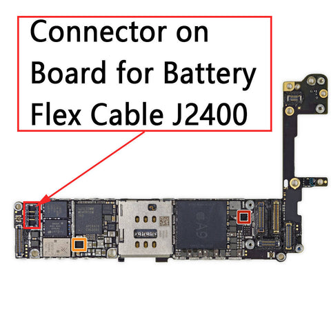 OEM Battery Connector Clip on Board for iPhone 6S / 6S Plus