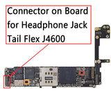 OEM 40Pin Earphone Jack FPC Connector on Board for iPhone 6S / 6S Plus