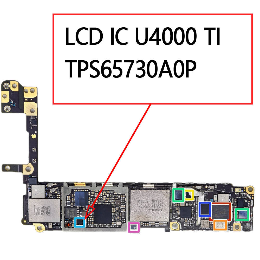 OEM LCD IC U4000 TPS65730A0P for iPhone 6S / 6S Plus