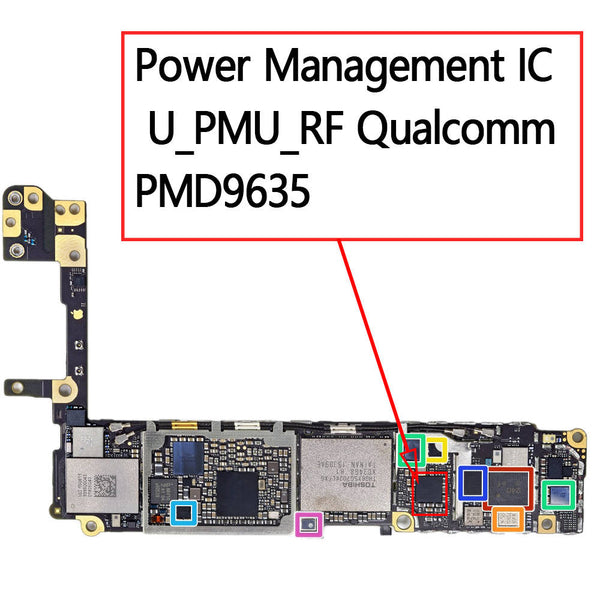 OEM iPhone 6S / 6S Plus Power Management IC PMD9635 | Myfixparts.com ...