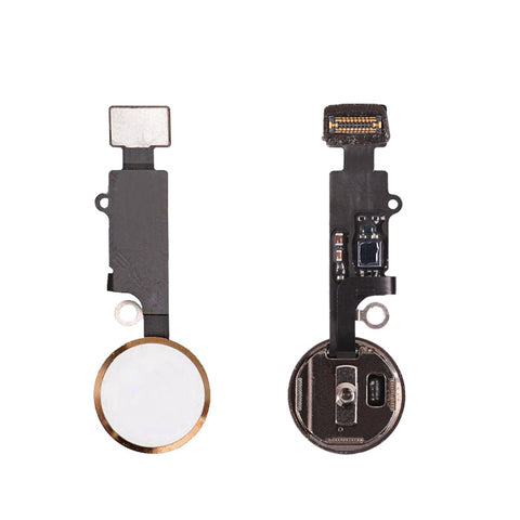 OEM Home Button Assembly with Flex Cable for iPhone 7 7Plus -Gold