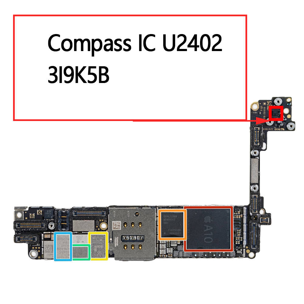 OEM Compass IC U2402 3I9K5B for iPhone 7 7Plus