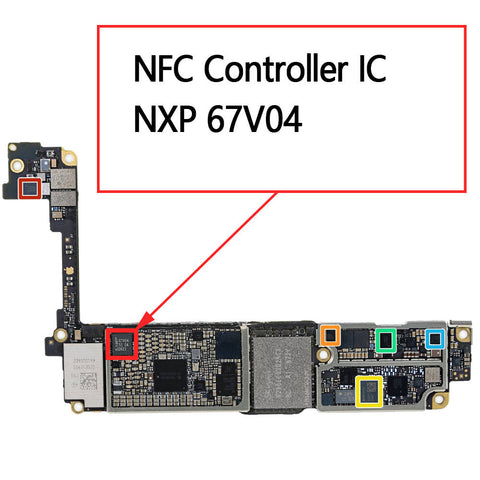 OEM NFC Controller IC 67V04 for iPhone 7 7Plus