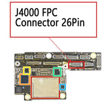 iPhone Xs XS Max J4000 FPC Connector 26 Pin | myFixParts.com