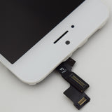 Aftermarket LCD Screen and Digitizer Assembly with Bezel for iPhone 5S -White